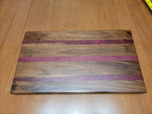 Load image into Gallery viewer, Patterned Exotic PurpleHeart Walnut
