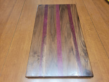 Load image into Gallery viewer, Patterned Exotic PurpleHeart Walnut
