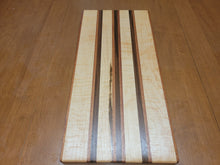 Load image into Gallery viewer, Hardwood Cutting and Charcuterie Board with Maple, Walnut And Mahogany
