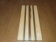 Load image into Gallery viewer, Hardwood Cutting and Charcuterie Board with Maple, Walnut And Mahogany
